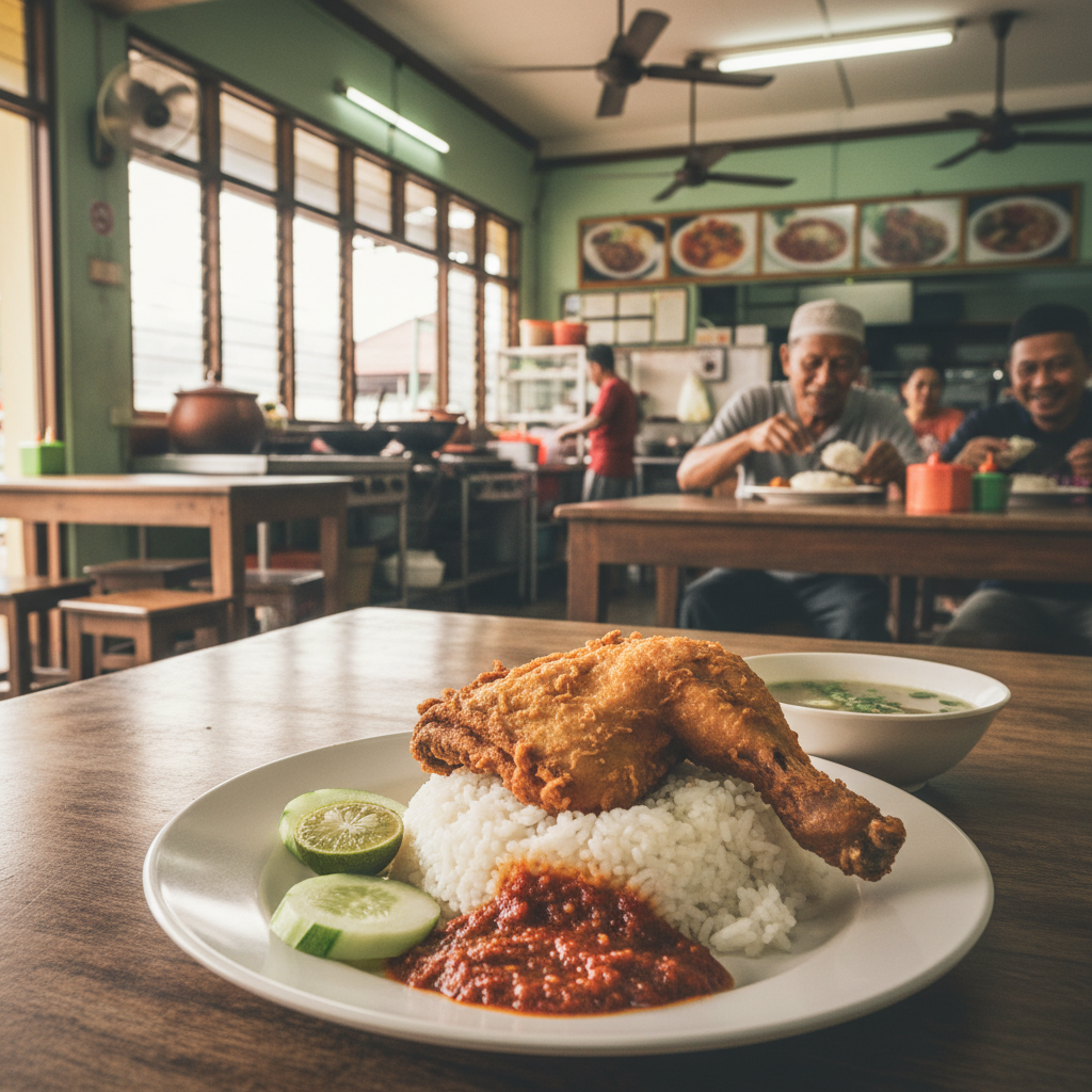 10 Tempat Terbaik Menikmati Nasi Ayam Penyet di Negeri Sembilan, Malaysia Yang Wajib Dicuba 1 10 Tempat Nasi Ayam Penyet Terbaik di Negeri Sembilan