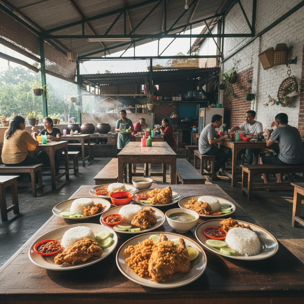 10 Tempat Terbaik untuk Nikmati Nasi Ayam Penyet di Sabah, Malaysia yang Wajib Dicuba 1 10 Tempat Nasi Ayam Penyet Terbaik di Sabah