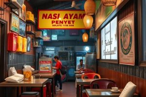 10 Tempat Terbaik untuk Menikmati Nasi Ayam Penyet di Terdigganu, Malaysia