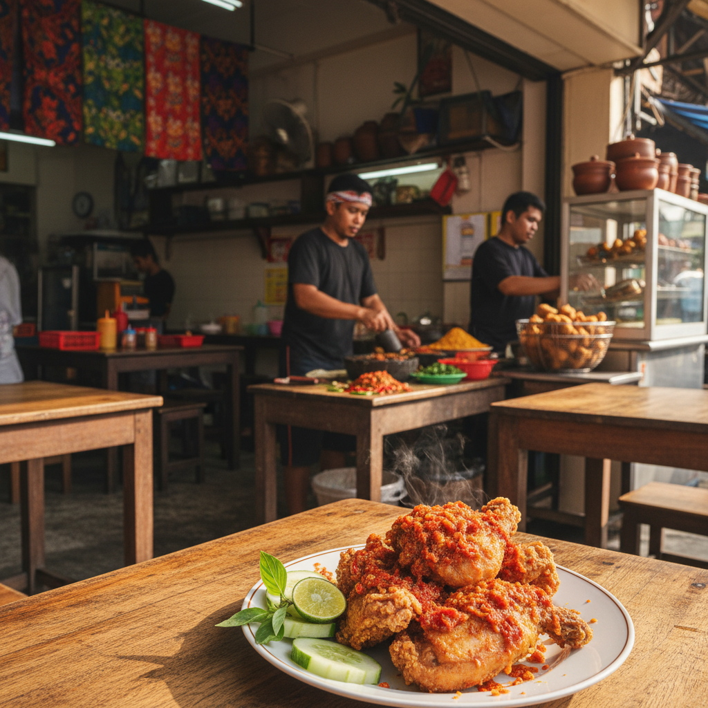 Ayam Gepuk (AG) 1 Ayam Gepuk (AG) Sedap & Crispy