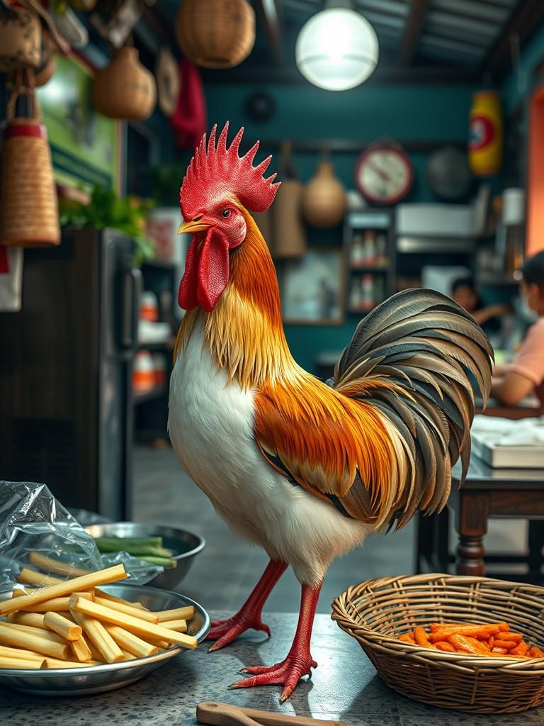 Ayam Gepuk Meraung 1 Ayam Gepuk Meraung