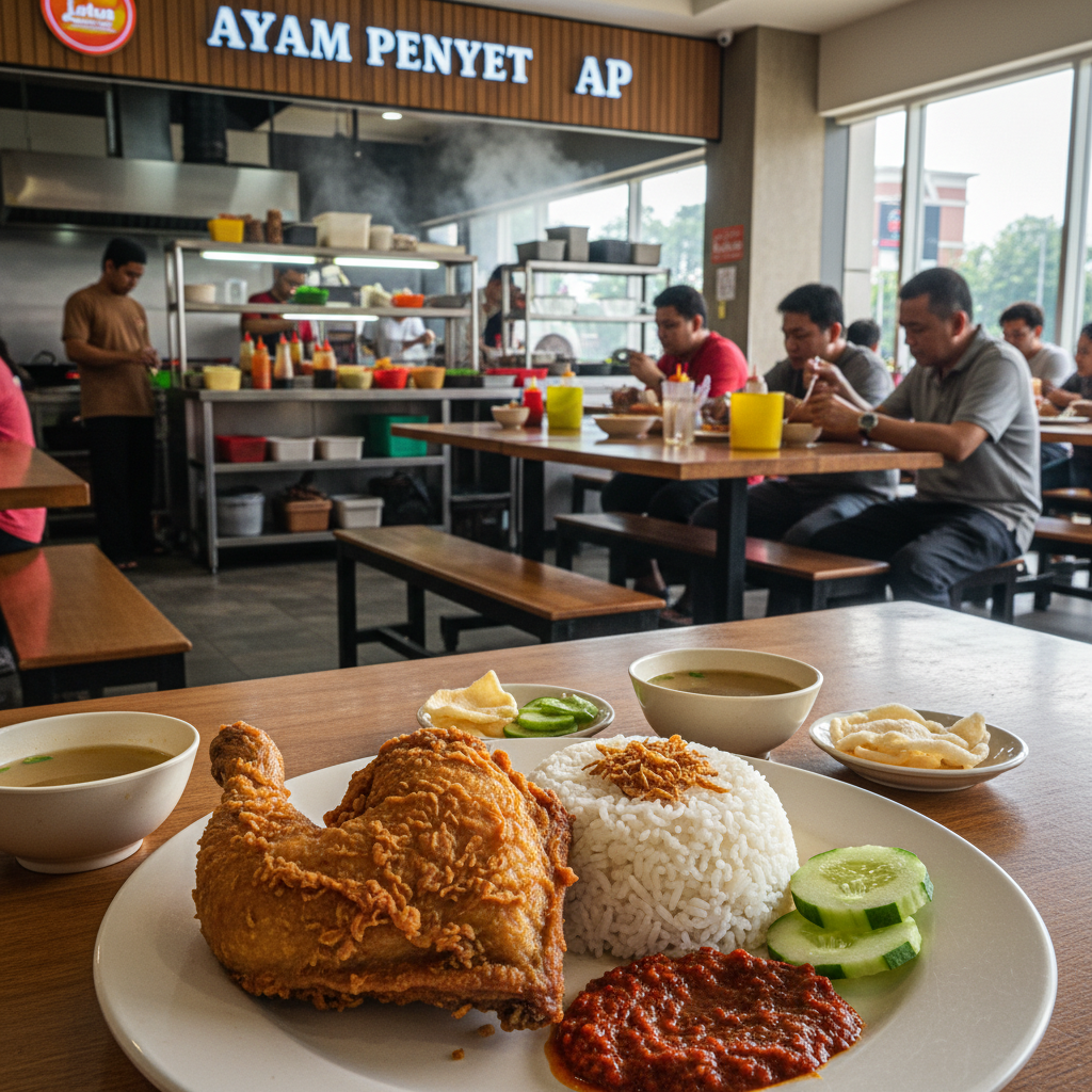 AYAM PENYET AP (Lotus Kota Bharu) 1 Ayam Penyek AP Lotus Kota Bharu