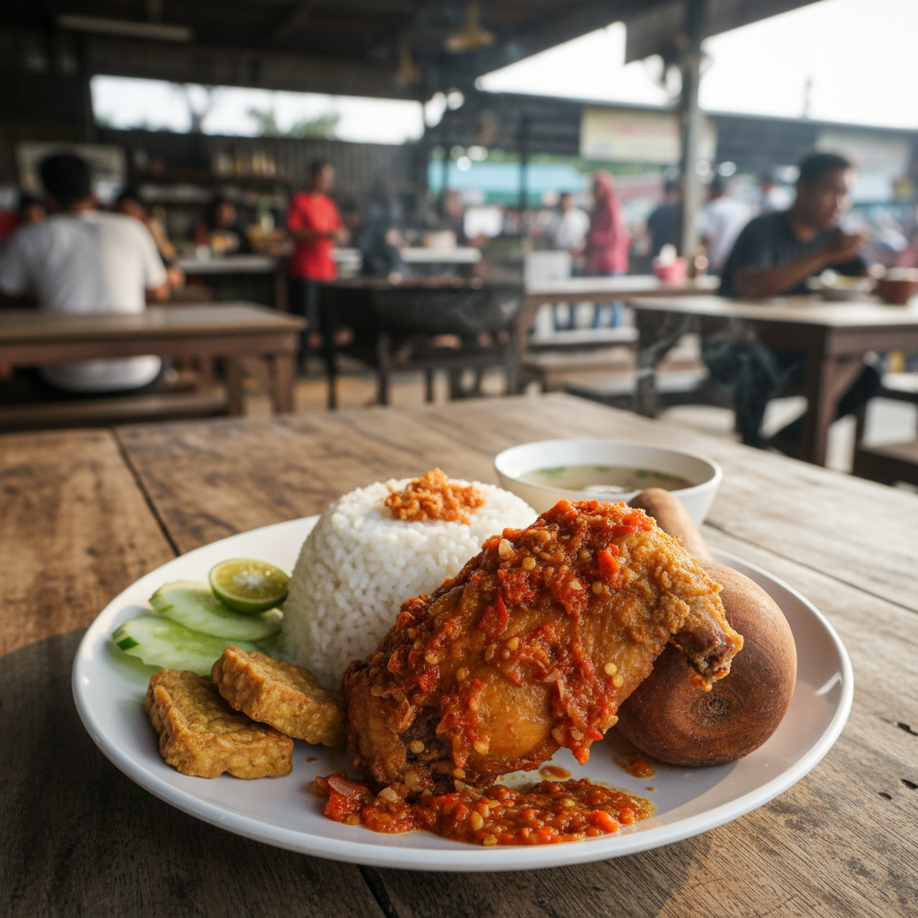 Ayam Penyet FZ Barokah Resepi Istimewa