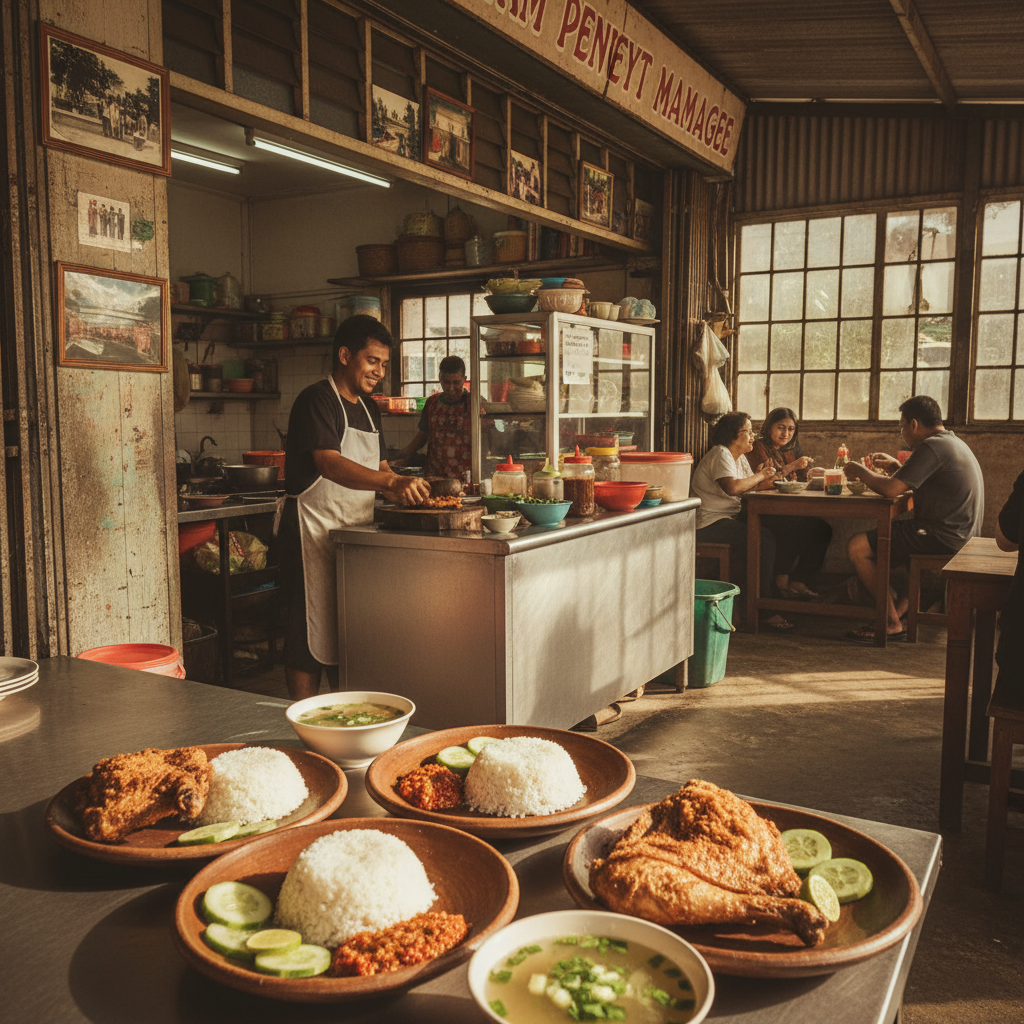 Ayam Penyet Mamagee 1 Ayam Penyet Mamagee | Resepi & Panduan Terbaik