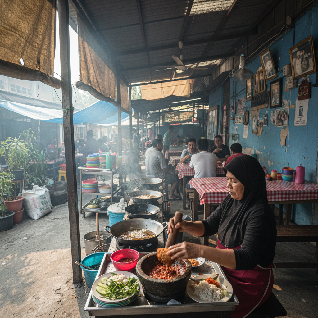 Restoren Ayam Penyet Kak Ton 1 Ayam Penyet Sedap Kak Ton