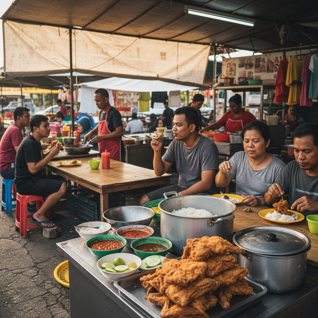 Ayam Penyet Viral Ampang | Harga Bajet