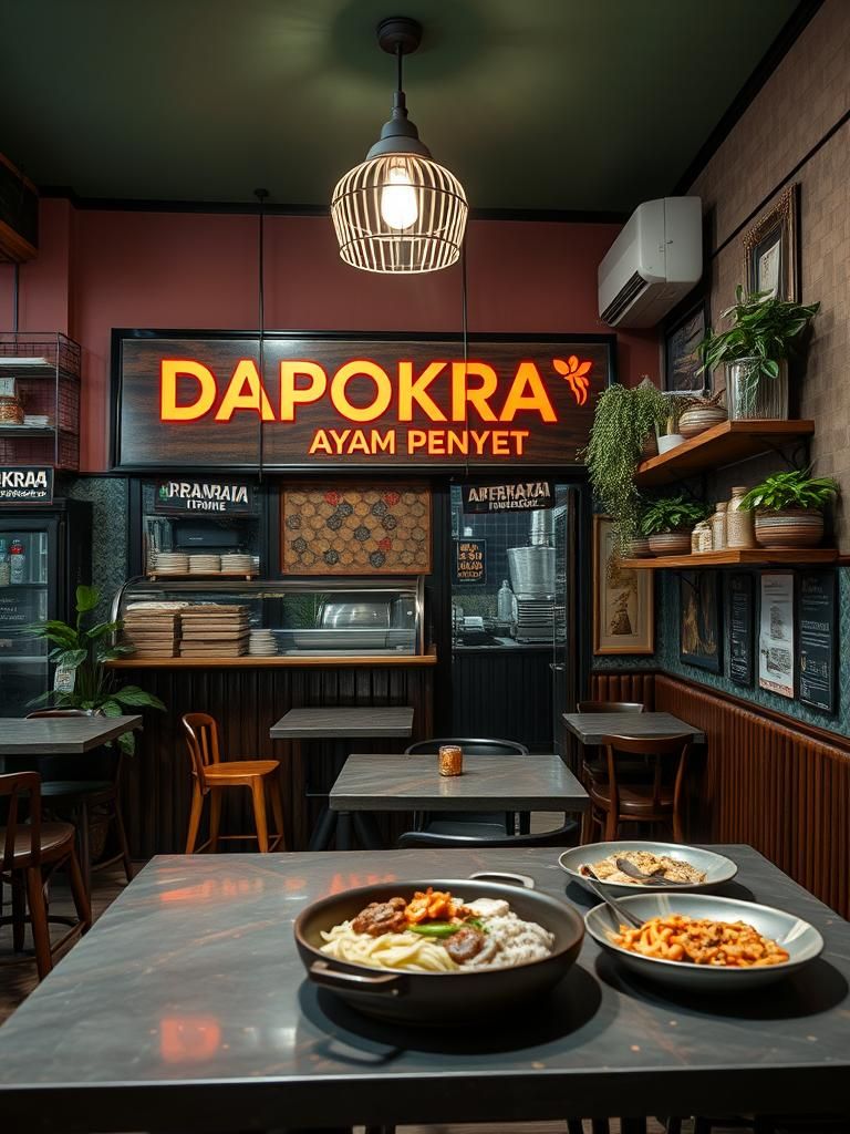 DAPOMEKRAA AYAM PENYET