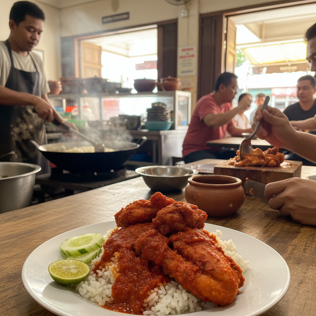DFarda Nasi Ayam Pedas Sedap