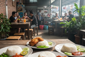 Diel Nasi Ayam Penyet (Dataran Muhammadi)