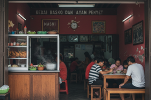 Kedai Bakso Dan Ayam Penyet Masni