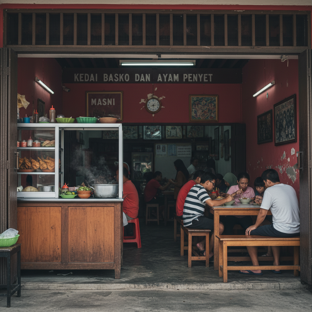 Kedai Bakso Dan Ayam Penyet Masni 1 Kedai Bakso & Ayam Penyet Masni - Sedap!