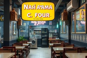 Nasi Ayam Kampung C-Four