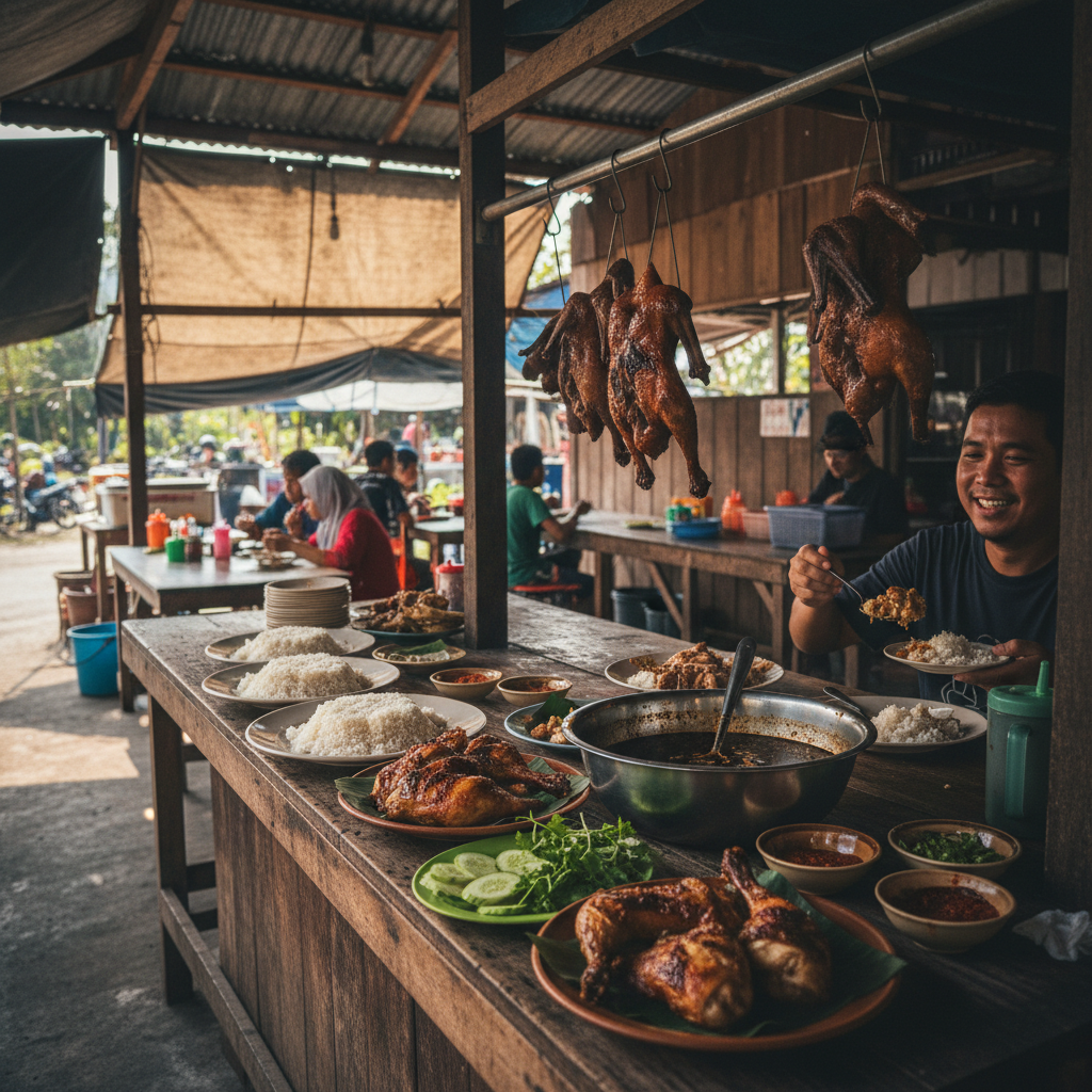 Nasi Ayam Kampung Serati Terbaik