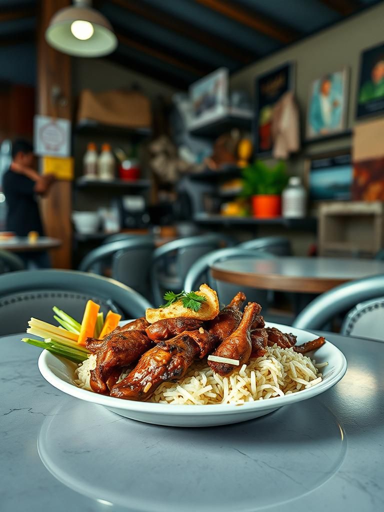Nasi Ayam Kampung 1 Nasi Ayam Kampung