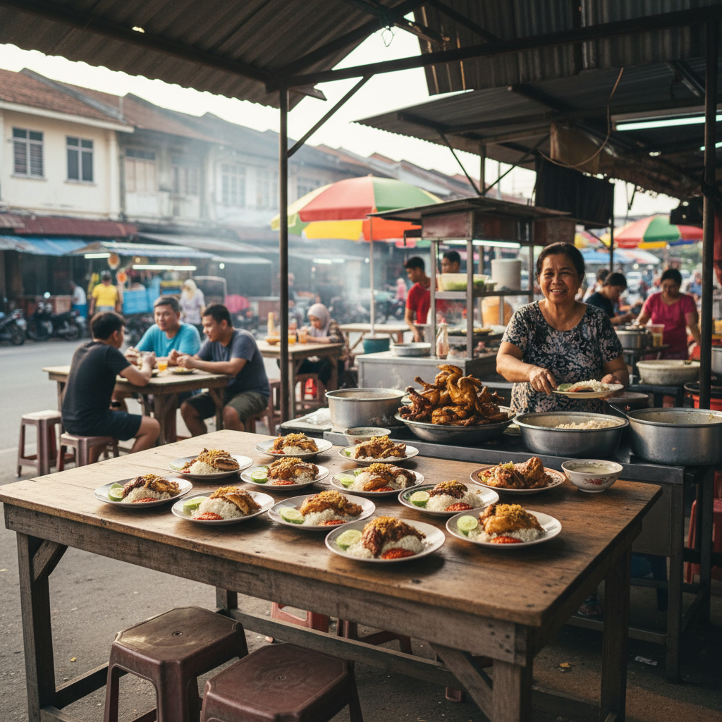 Nasi Ayam Mok Aji Paling Lazat