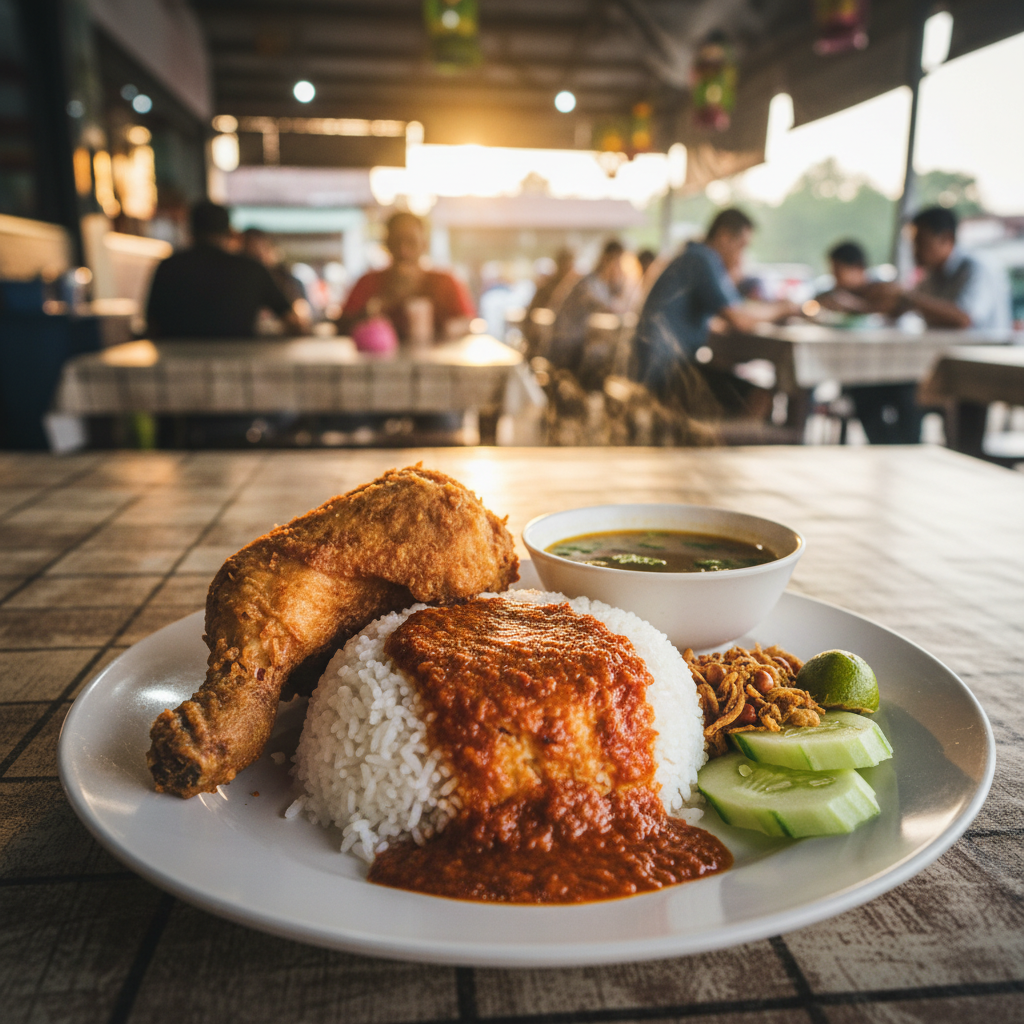 Nasi Ayam Penyet di Alor Setar, Malaysia: Rahsia Selera Rasa yang Menggugah Selera 1 Nasi Ayam Penyet Alor Setar | Rahsia Rasa Sedap