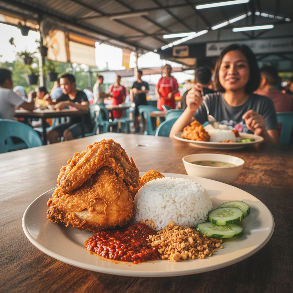 Nasi Ayam Penyet di Bayan Lepas, Malaysia: Resepi Sedap dan Pengalaman Makan yang Tidak Terlupakan 1 Nasi Ayam Penyet Bayan Lepas Sedap