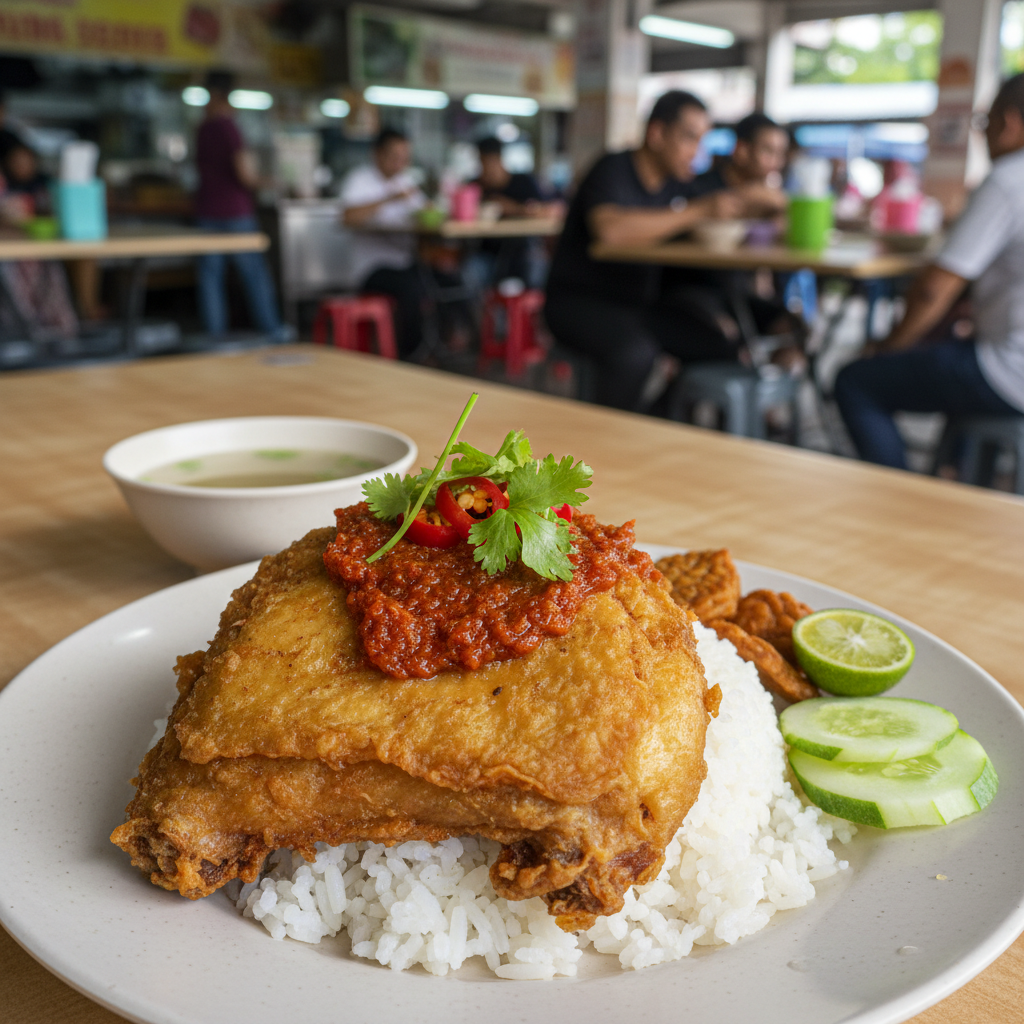 Nasi Ayam Penyet Bukit Mertajam Terbaik