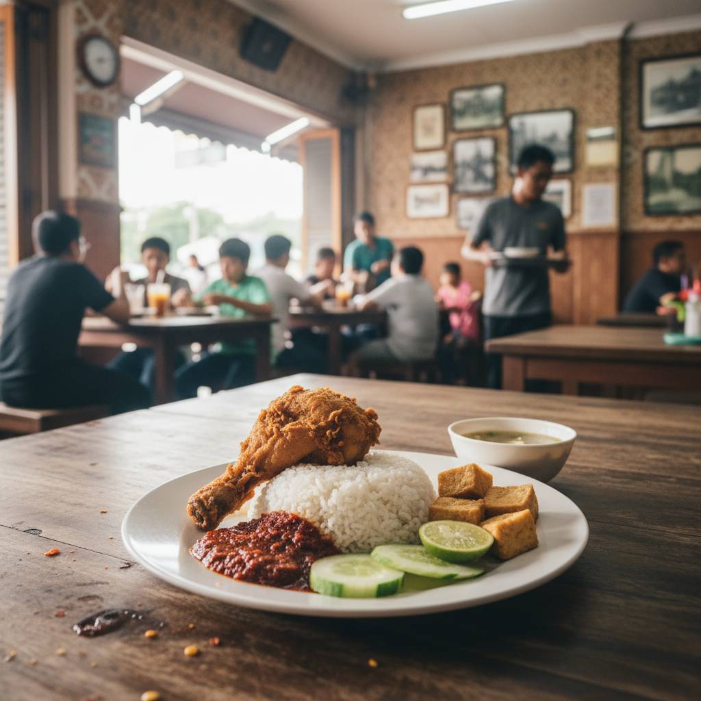 Nasi Ayam Penyet di Klang, Malaysia: Resepi Sedap dan Pengalaman Makan yang Tidak Terlupakan 1 Nasi Ayam Penyet Klang: Resepi Sedap
