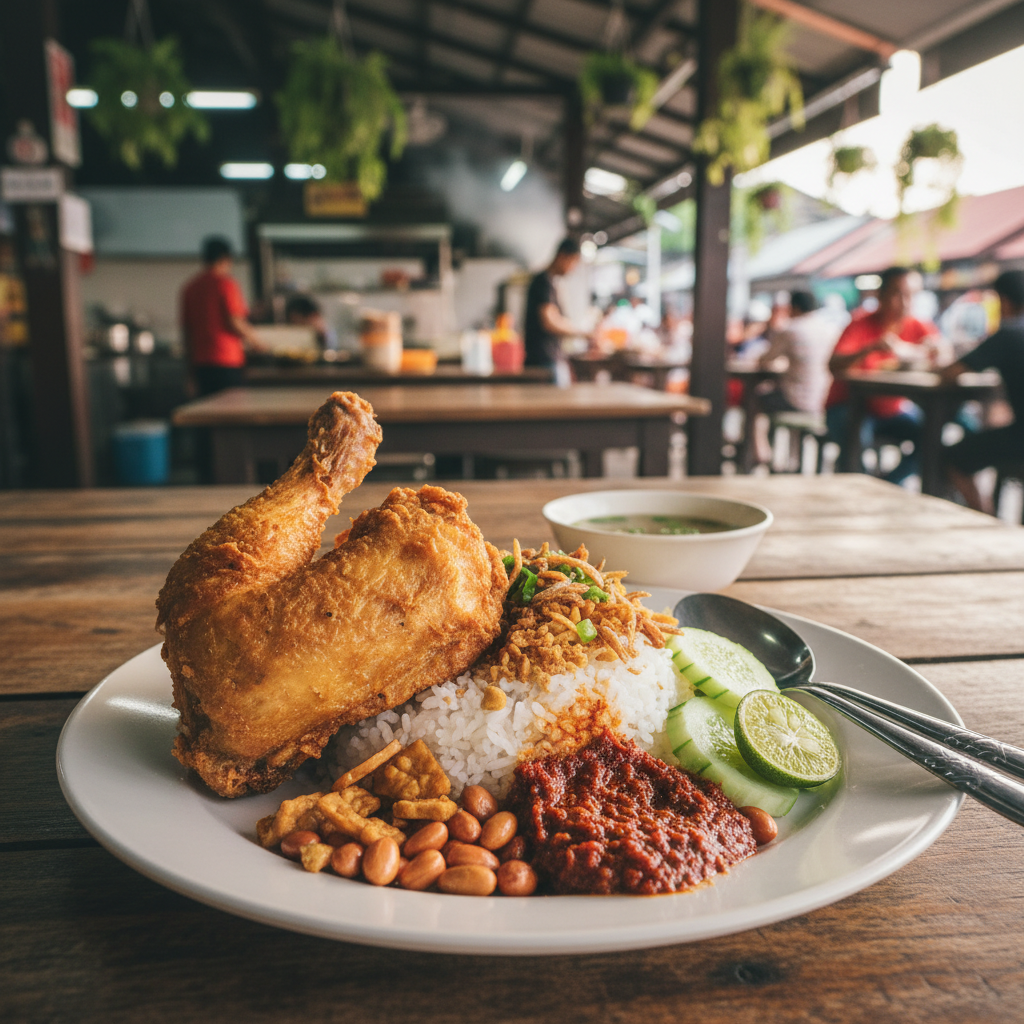 Nasi Ayam Penyet di Kuantan, Malaysia: Resepi Asal dan Lokasi Terbaik 1 Nasi Ayam Penyet Kuantan: Resepi & Lokasi Terbaik