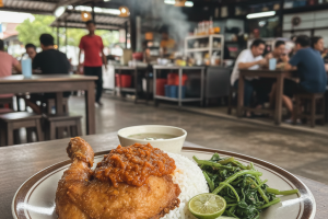 Nasi Ayam Penyet di Kulim, Malaysia: Resepi Asal dan Lokasi Terbaik Mencari Hidangan Ini