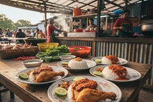 Nasi Ayam Penyet di Labuan, Malaysia: Tempat Terbaik dan Resipi Istimewa
