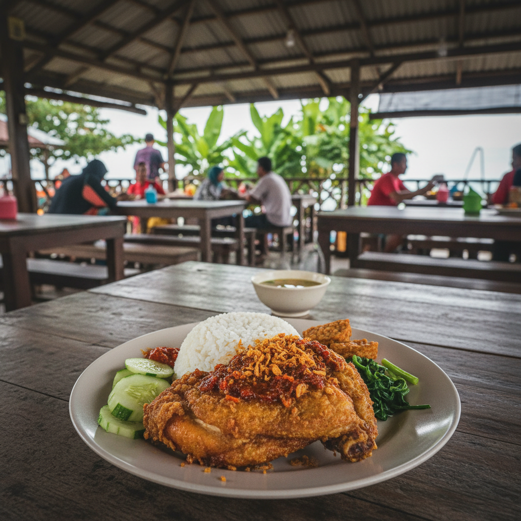 Nasi Ayam Penyet Marang: Rahsia Sedap!