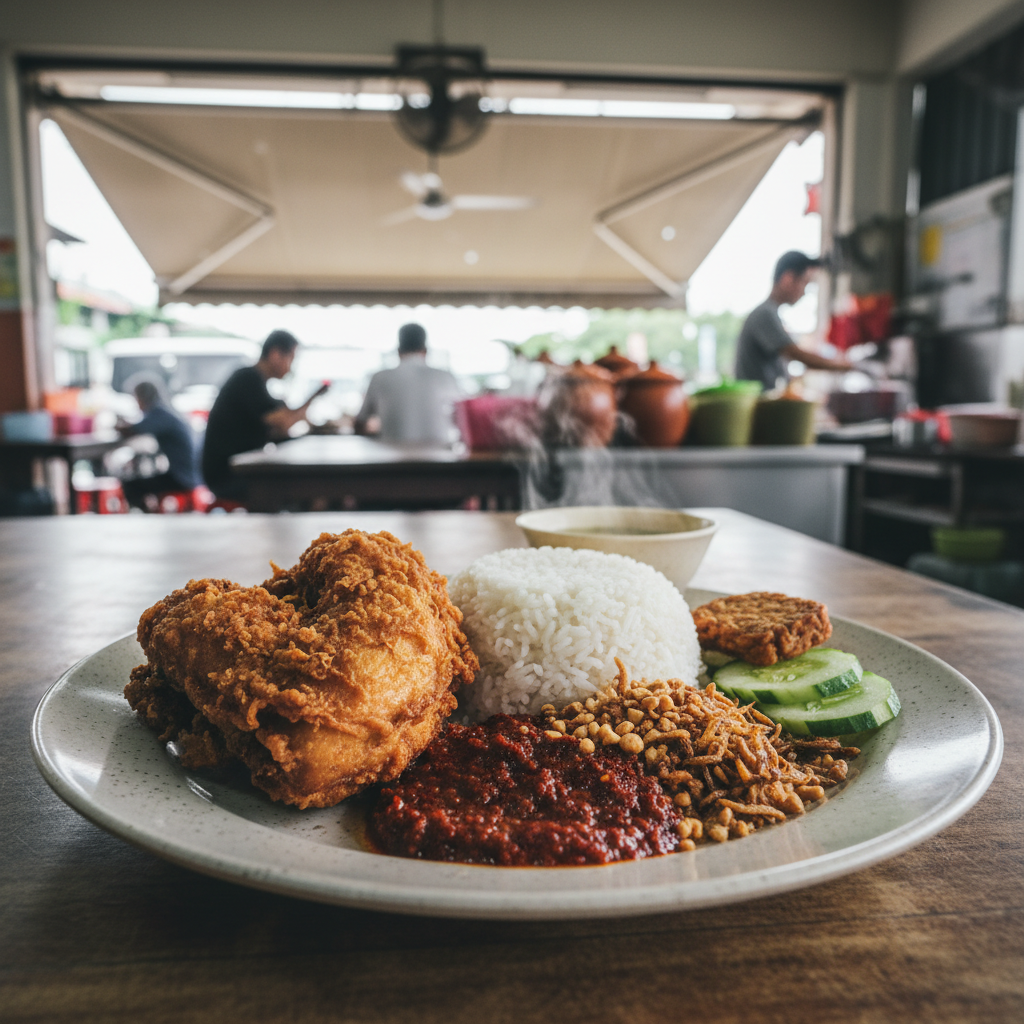 Nasi Ayam Penyet Muar: Rahsia Rasa Autentik