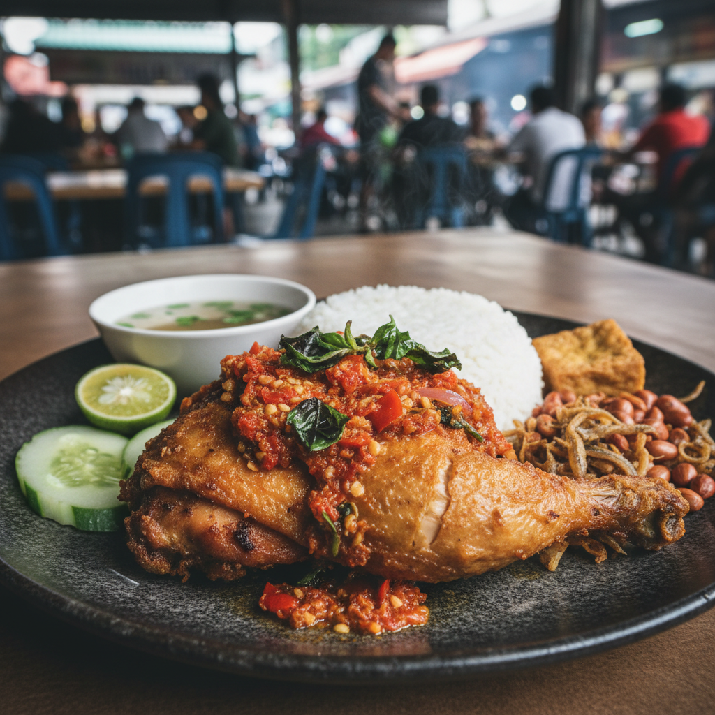 Nasi Ayam Penyet Puchong Rasa Autentik