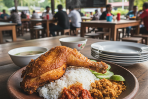 Nasi Ayam Penyet di Seremban, Malaysia: Resepi Asal dan Tempat Makan Terbaik