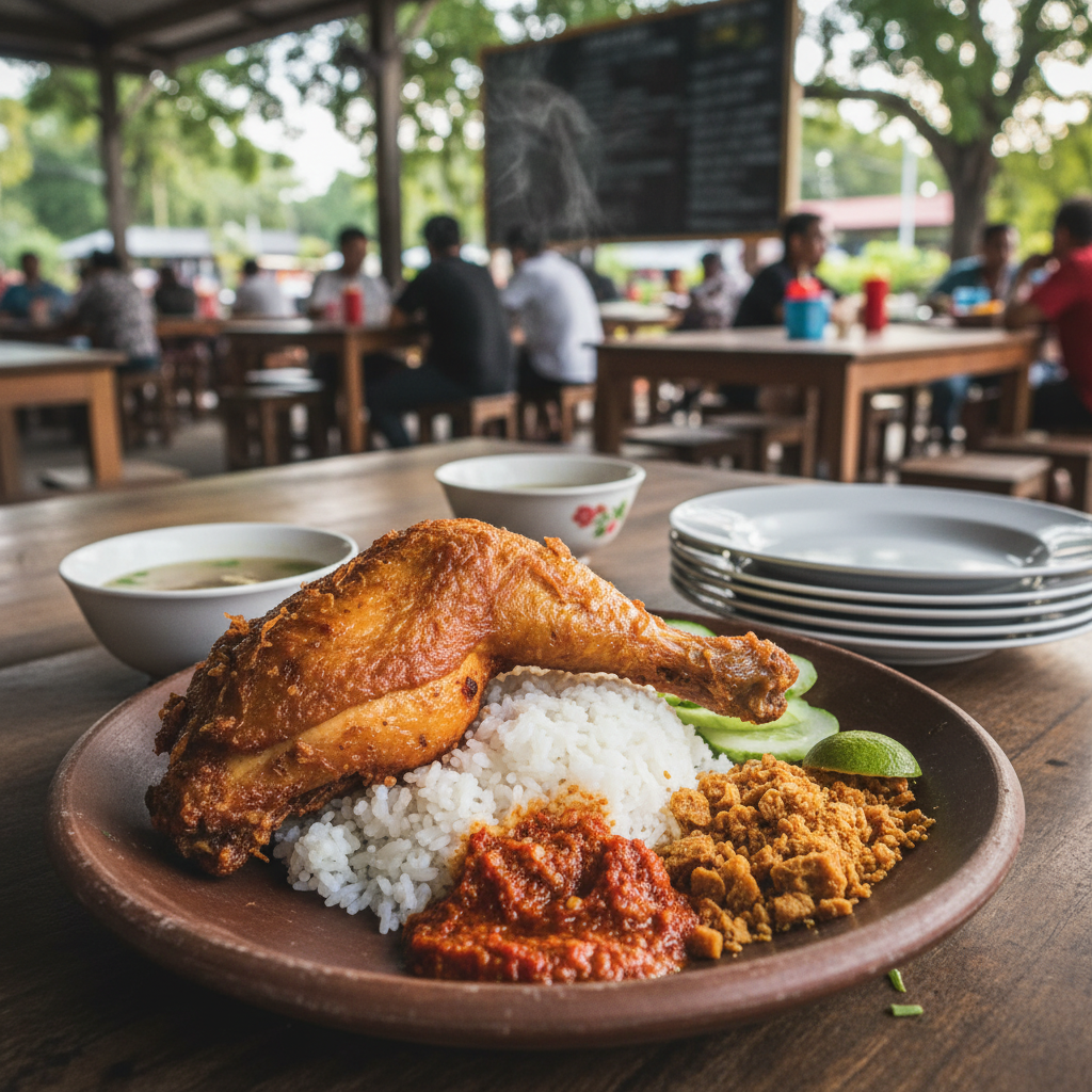 Nasi Ayam Penyet di Seremban, Malaysia: Resepi Asal dan Tempat Makan Terbaik 1 Nasi Ayam Penyet Seremban: Resepi & Tempat Terbaik