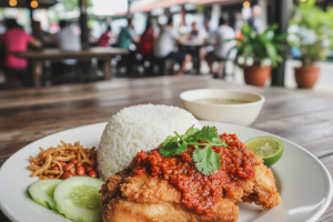 Nasi Ayam Penyet di Butterworth, Malaysia: Resepi Sedap dan Pengalaman Makan yang Tidak Terlupakan