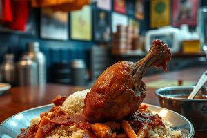 Nasi Ayam Penyet di Segamat, Malaysia: Rahsia Asab di Sebalik Makanan Ringan yang Sedap