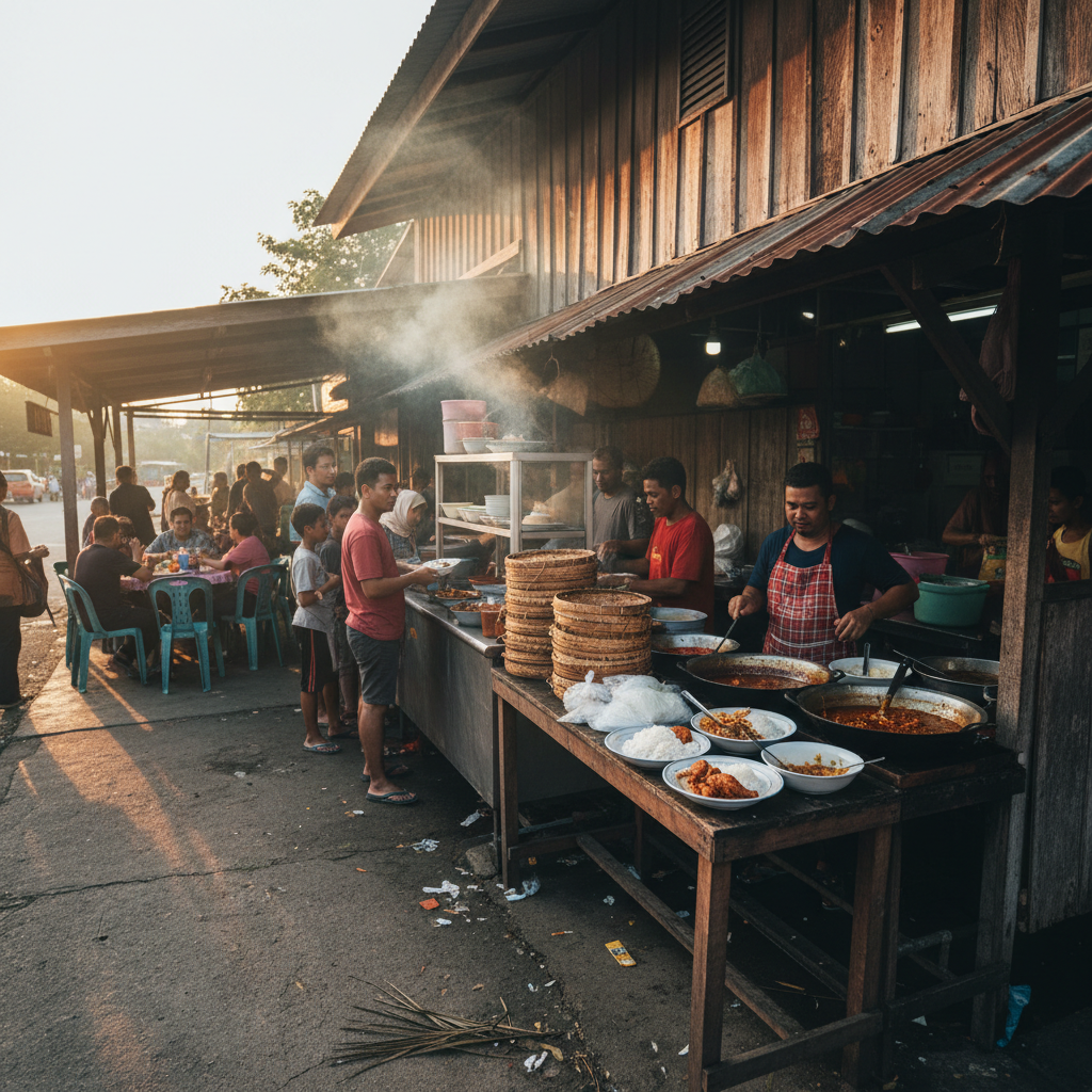 Nasi Kukus Warisan Kota Bharu, Kelantan