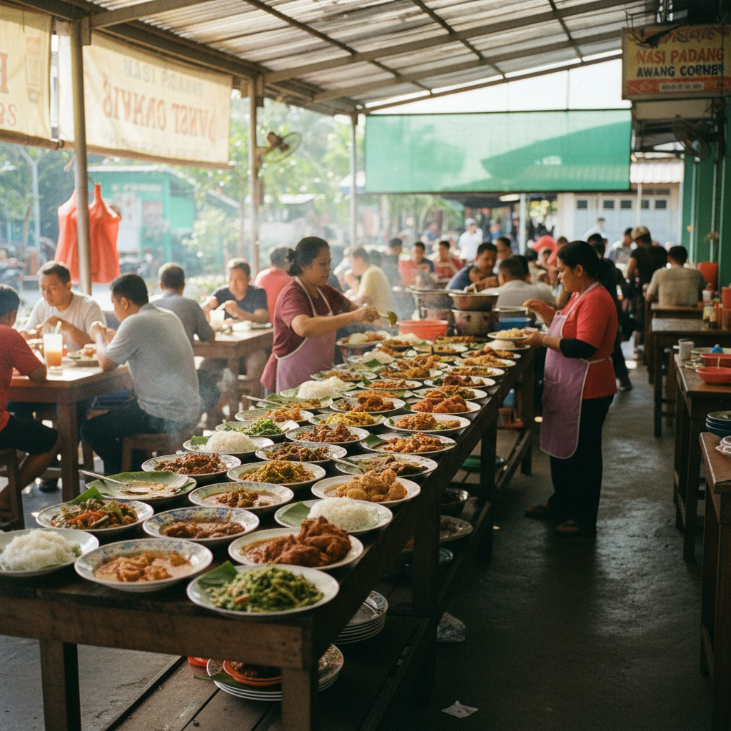 Nasi Padang Asli Awang Corner 1 Nasi Padang Asli Awang Corner Sedap