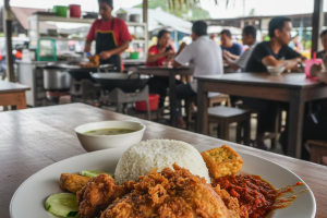 Nasi Ayam Penyet di Kapit, Malaysia: Rahsia di Sebalik Hidangan Lezat Ini