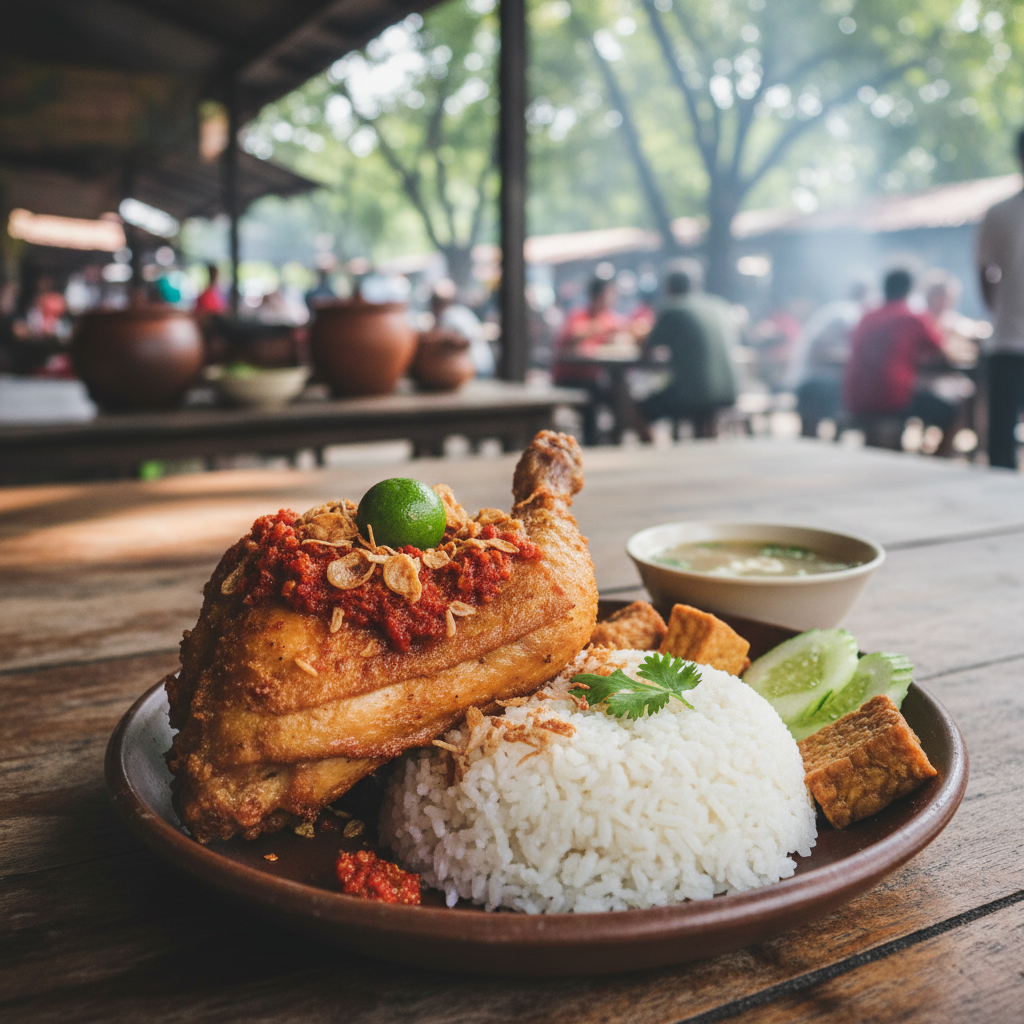 Rahsia Nasi Ayam Penyet Kuala Kangsar