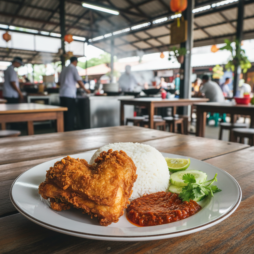Nasi Ayam Penyet di Sibu, Malaysia: Rahsia Masakan Sedap yang Wajib Dicuba 1 Rahsia Nasi Ayam Penyet Sibu Sedap
