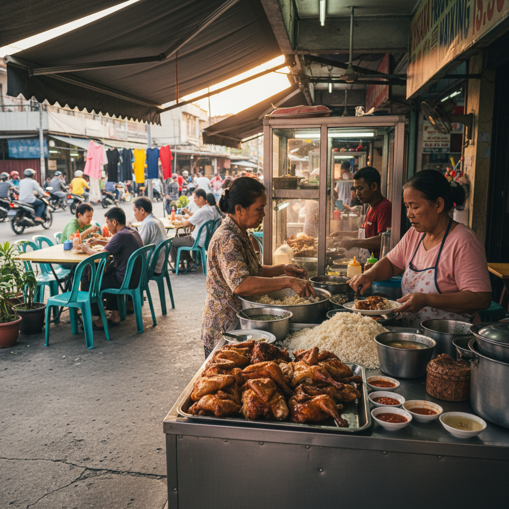 Resepi Nasi Ayam Bajet Sedap