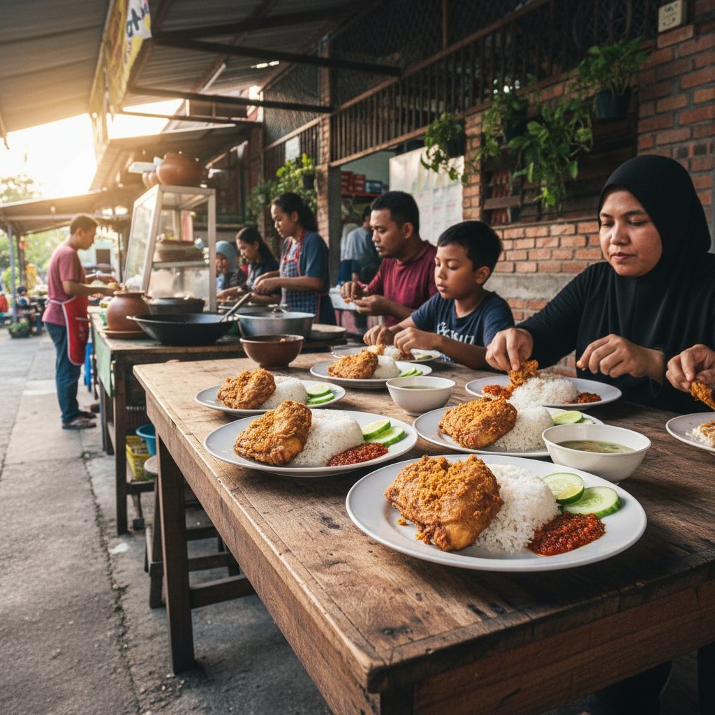 Nasi Ayam Penyet di Temerloh, Malaysia: Resepi Sedap dan Pengalaman Makan yang Tidak Terlupakan 1 Resepi Nasi Ayam Penyet Temerloh Terbaik