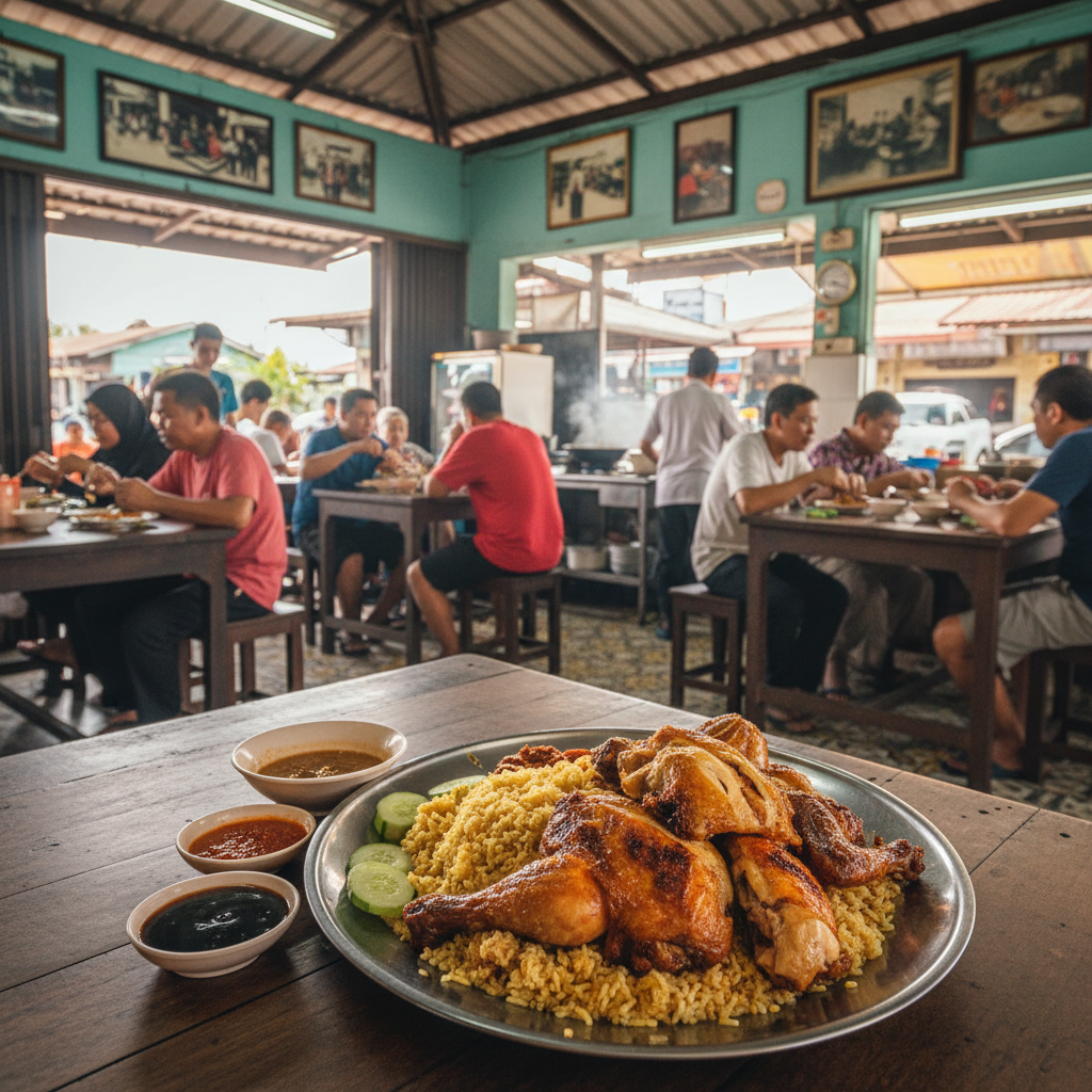 Resepi Nasi Ayam Repoh Mudah