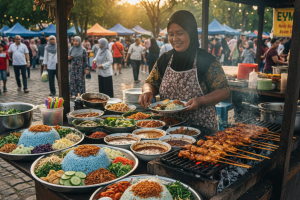 EYMA Nasi Kerabu Ayam Bakar