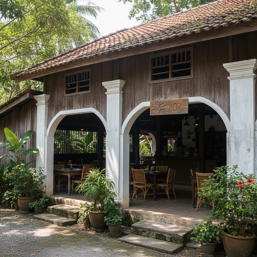 Rumah AOR 1 Rumah AOR Lukisan Digital Berkualiti