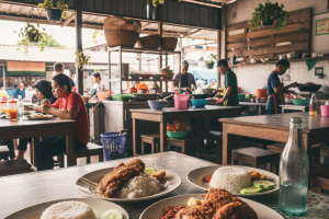 Tempat Makan Nasi Ayam Penyet di Kuala Perlis, Malaysia yang Sedap dan Autentik