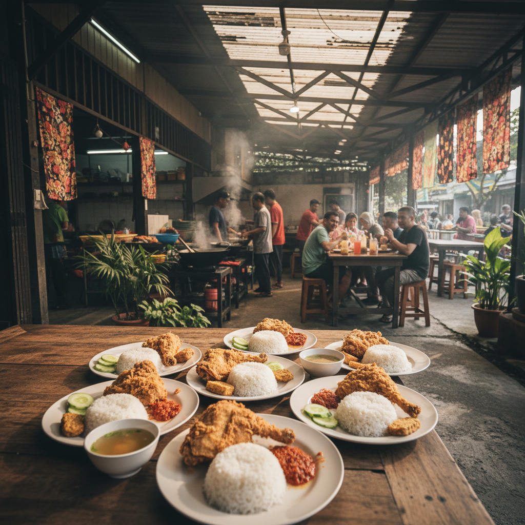 Tempat Nasi Ayam Penyet Terbaik Melaka
