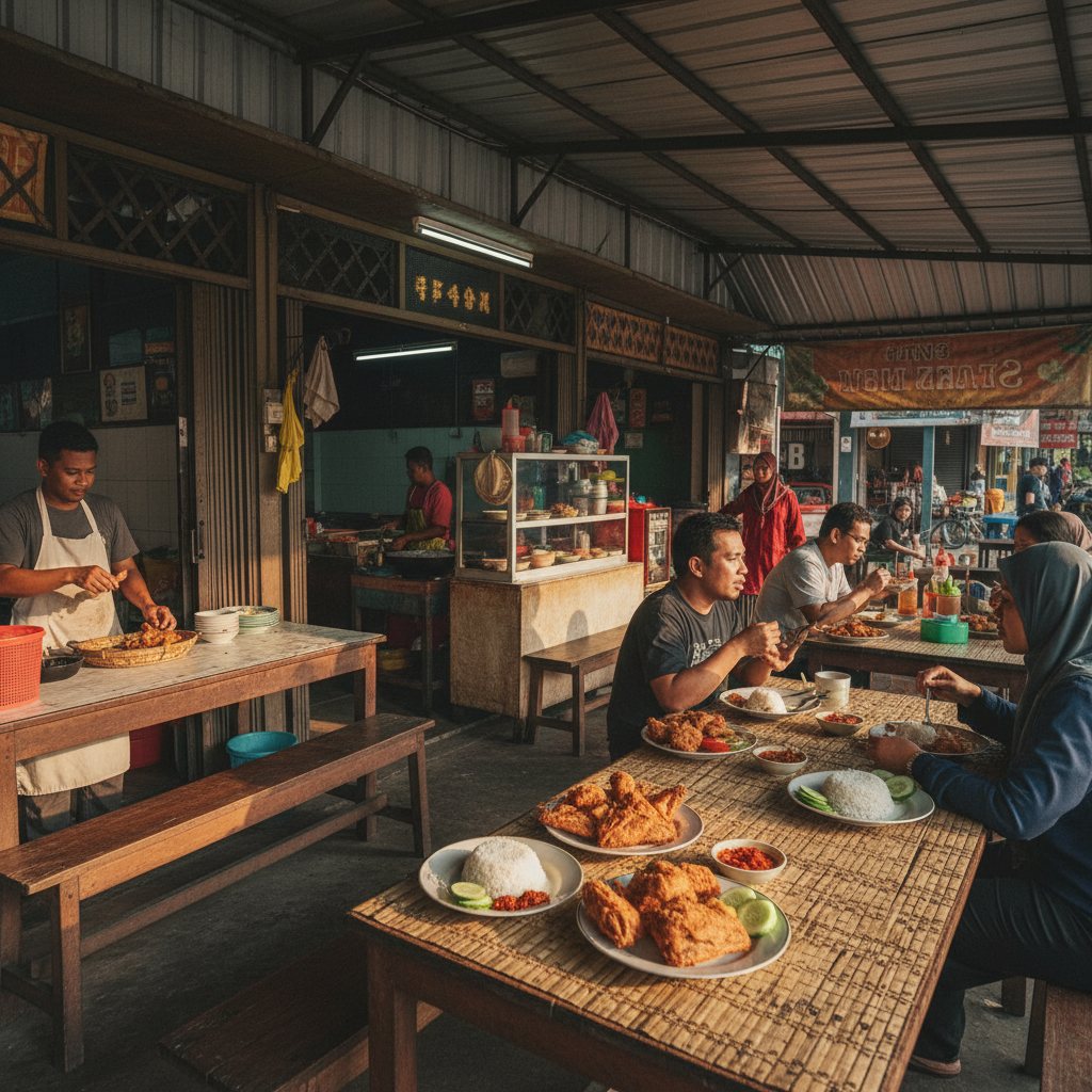 Warung Makan Ayam Penyet - Cawangan 2 1 Warung Ayam Penyet Cawangan 2 | Ayam Penyet Sedap