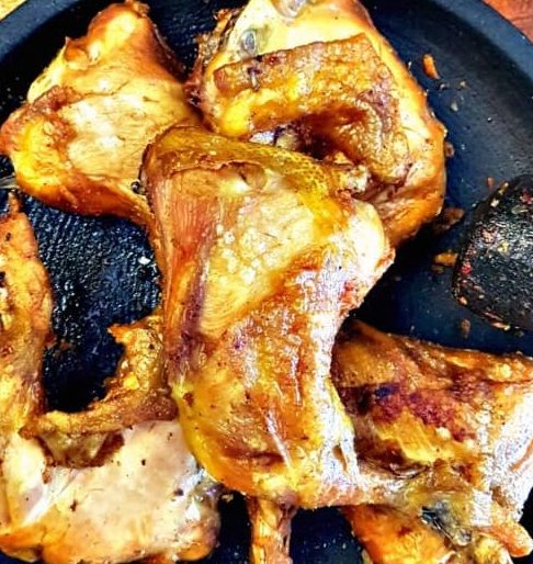 ayam gepuk on top langkawi