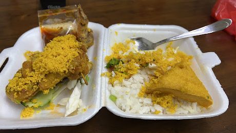 ayam penyet pakteh