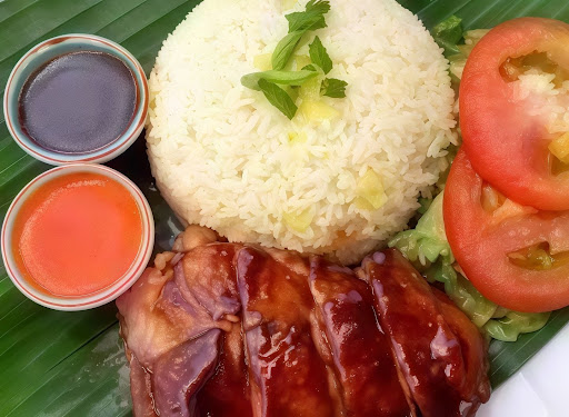 Nasi ayam penyet tunggang langgang(gong pauh)