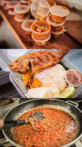 Ayam Penyet Kome & Patin Poyok Deme